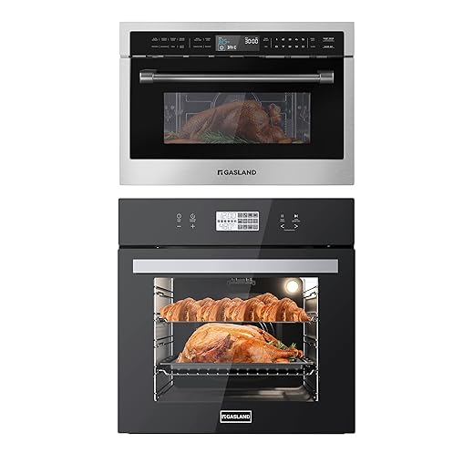 Gasland 24 Inch Built in microwave oven+24 Inch Electric Wall Oven