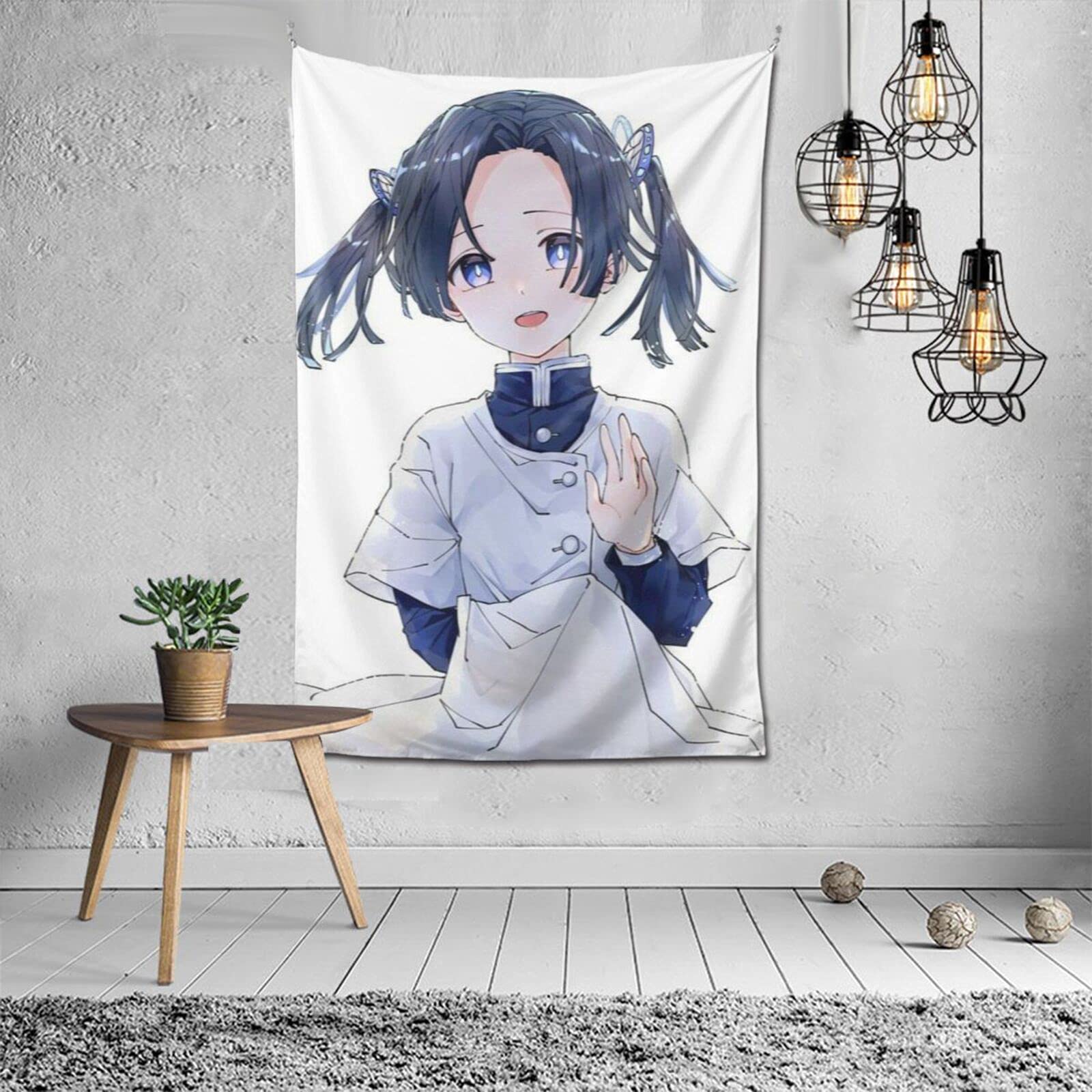 Amazon.co.jp: 鬼滅の刃 鬼殺隊 神崎 アオイ タペストリー 壁掛け 部屋