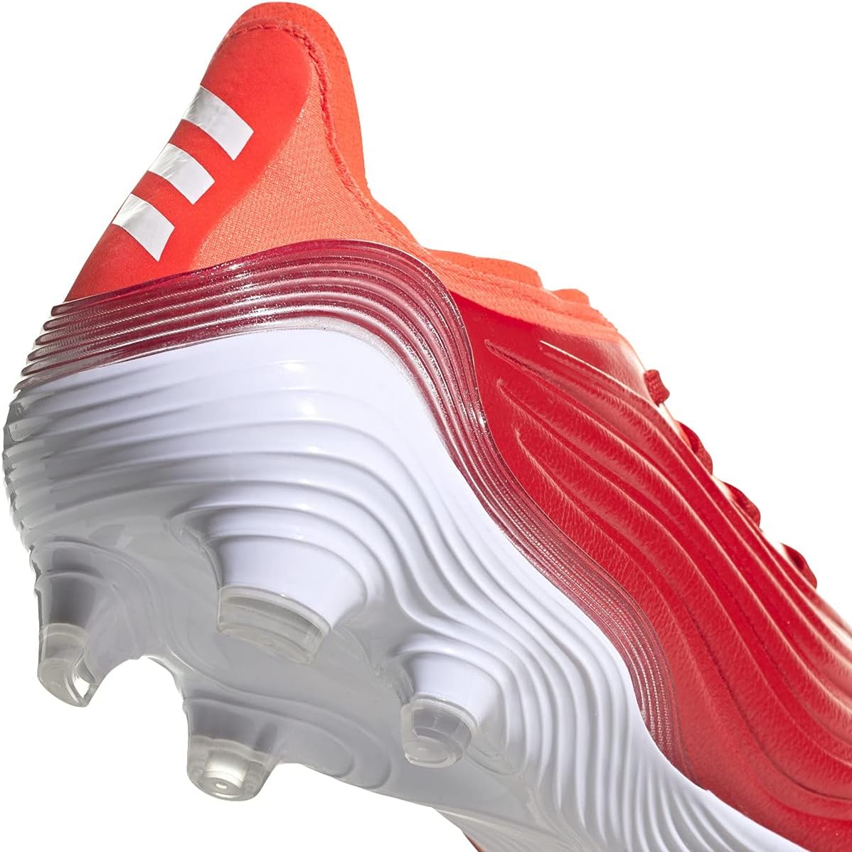 adidas Copa Sense.1 Firm Ground Cleat - Mens Soccer Red-White-Solar Red