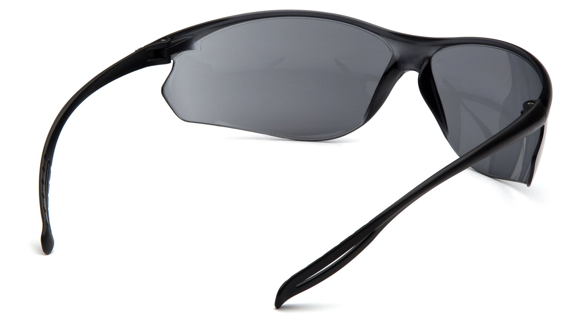 Pyramex Safety s9720st Neshoba gafas de seguridad, marco negro, gris lente antivaho, gris lente