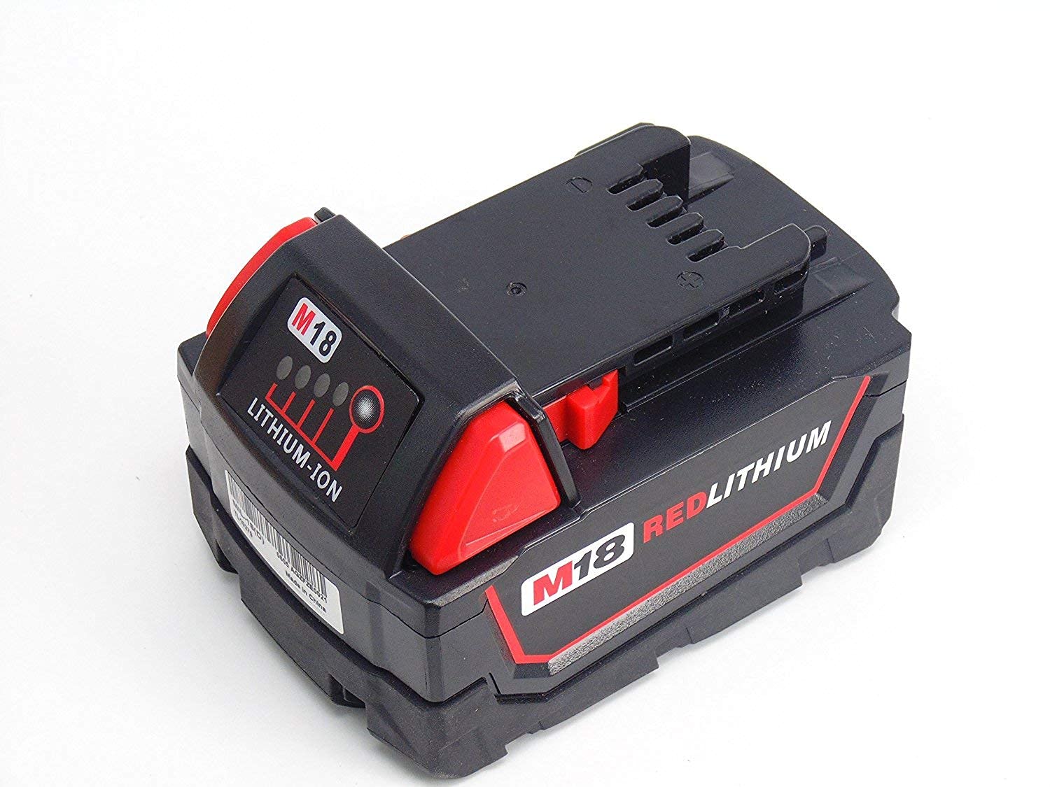 per caricabatterie Milwaukee da 18V con batteria 18V 5000mAh da 2 pezzi per chiave a impulsi Milwaukee M18 48-11-1828 48-11-1840 C18B M18BX Li18 M18B4 M18 XC