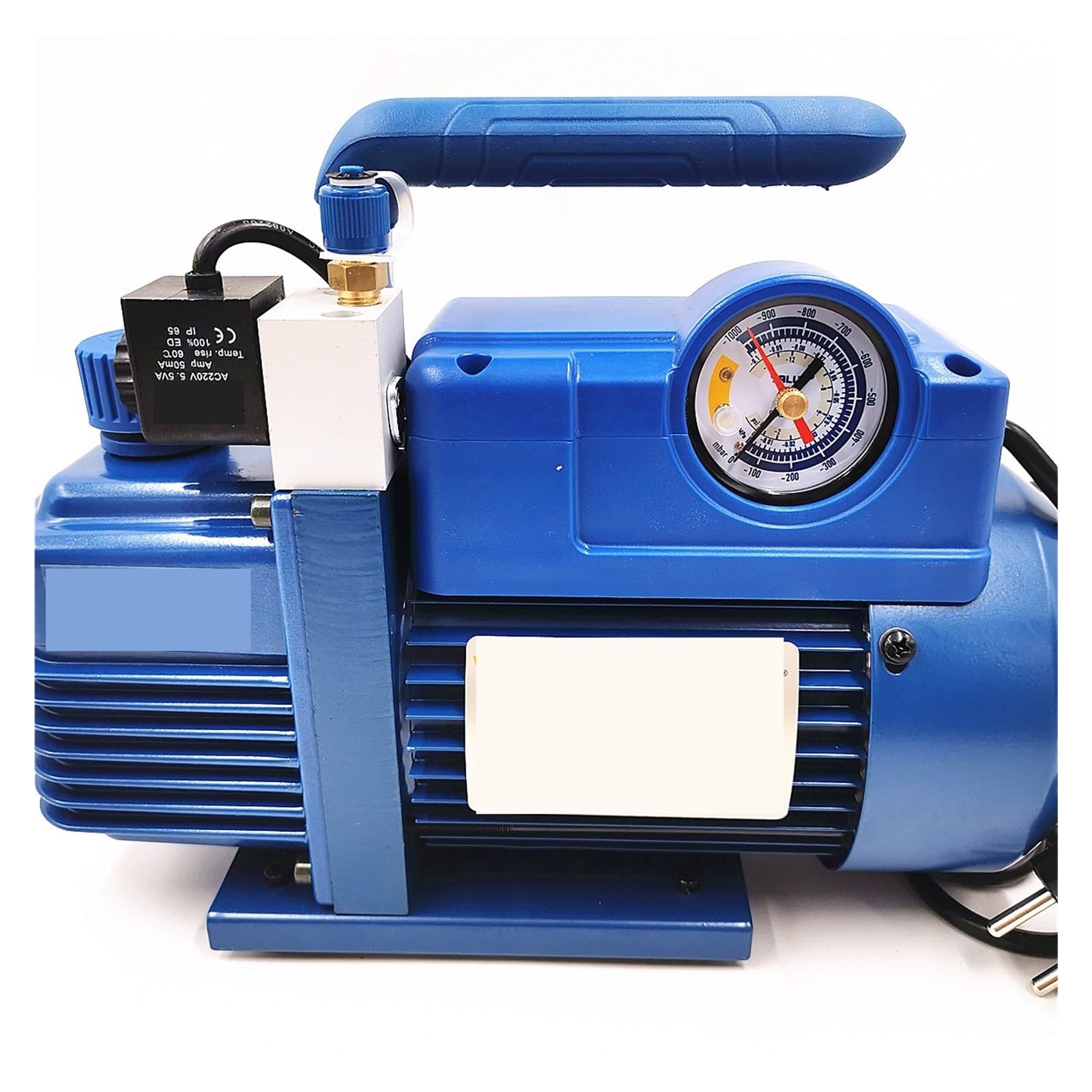 Bomba de aire acondicionado for laboratorio de 3,6 m3/h y 180 W, for refrigerar R410, bomba de vacío de 1 l, R410, R407C, R134a, R12, R22 Múltiples escenarios de aplicación