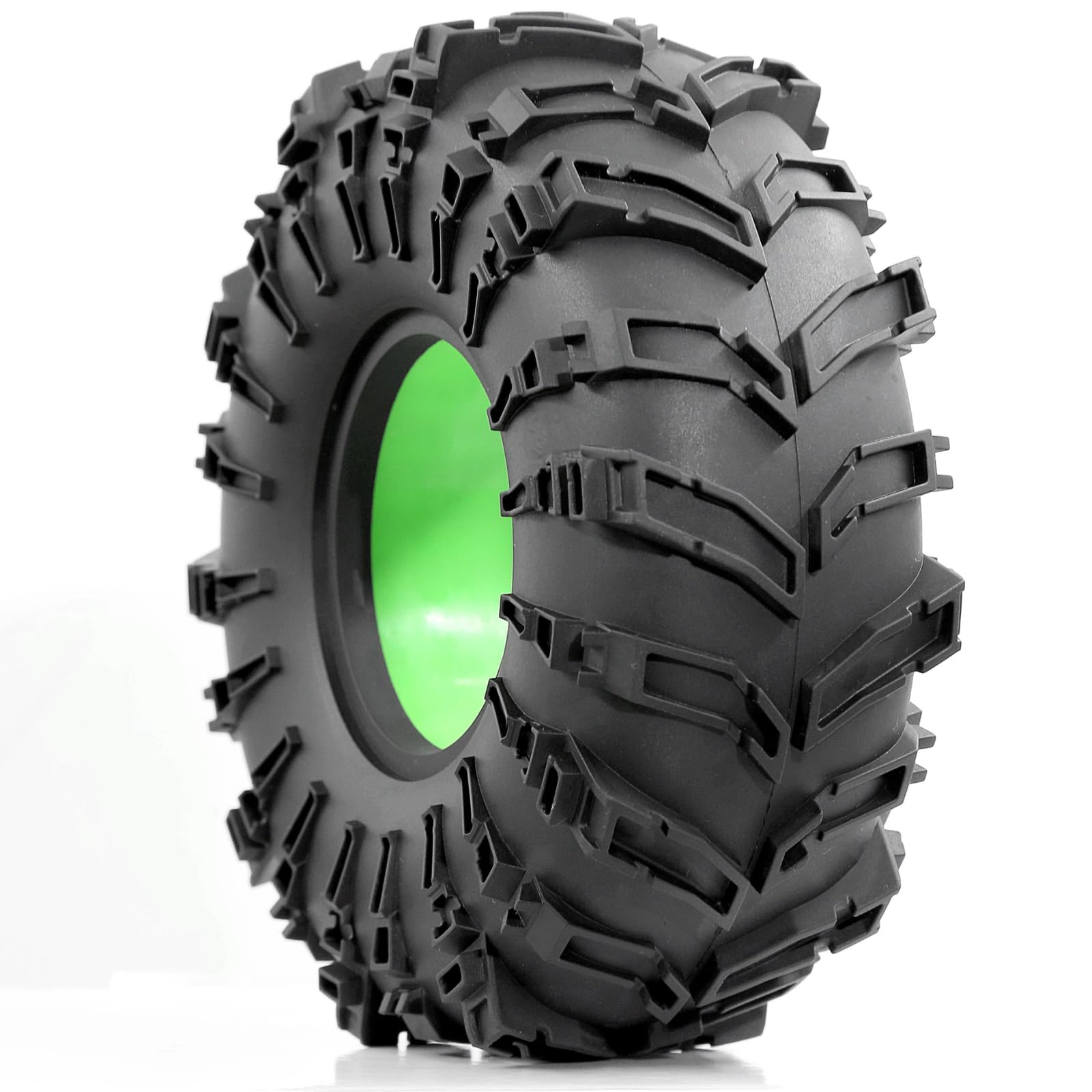 Compatibile Con Traxxas Per TRX4 Per Axial Per SCX10 1/10 RC Crawler Ricambi Auto Accessori 2.2 "Ruote In Gomma Pneumatici Inserimento In Silicone Rc Car Pneumatici