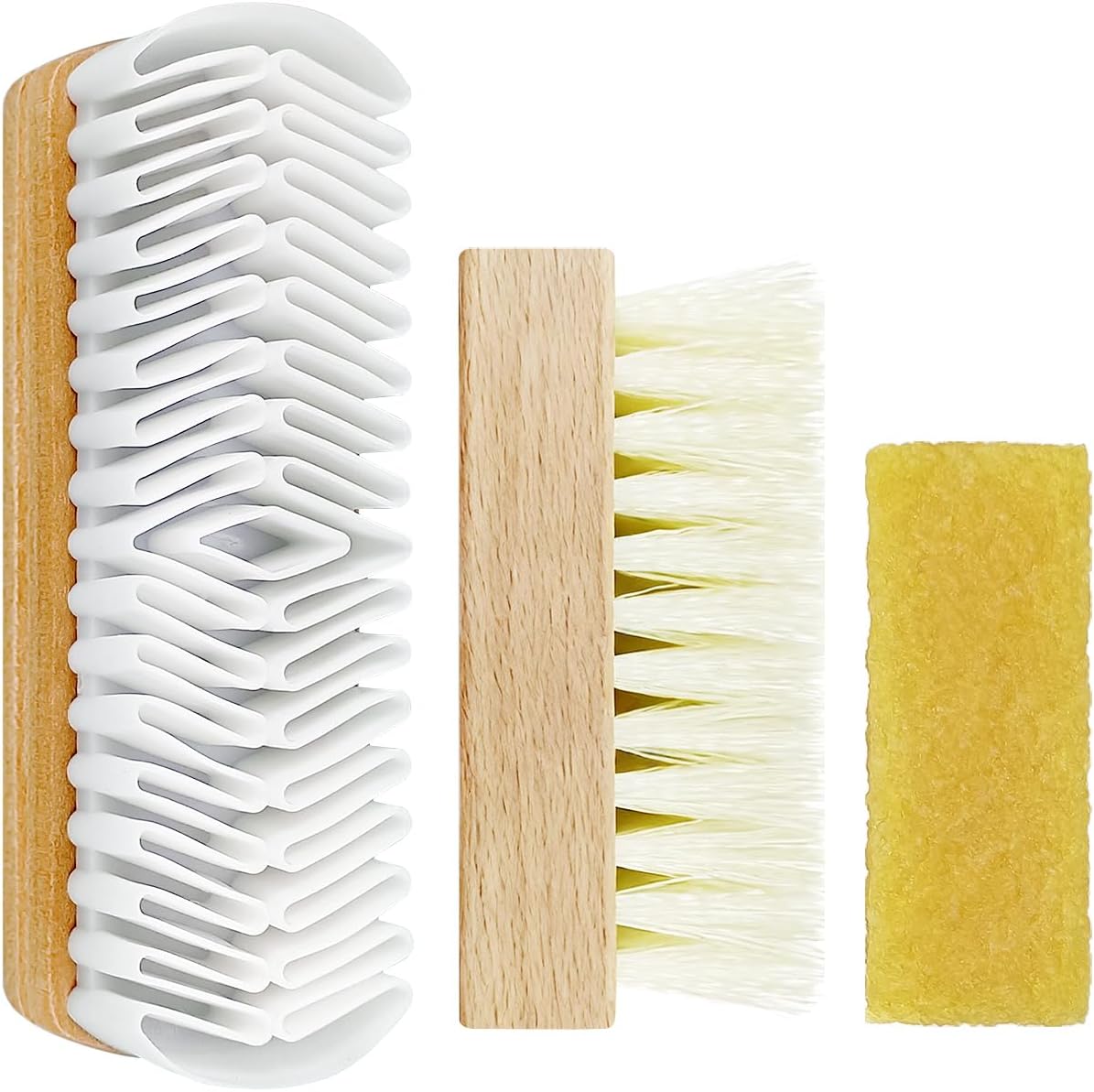 Amazon.com: 3Pcs Suede Shoe Brush and Eraser Suede Nubuck Cleaning ...