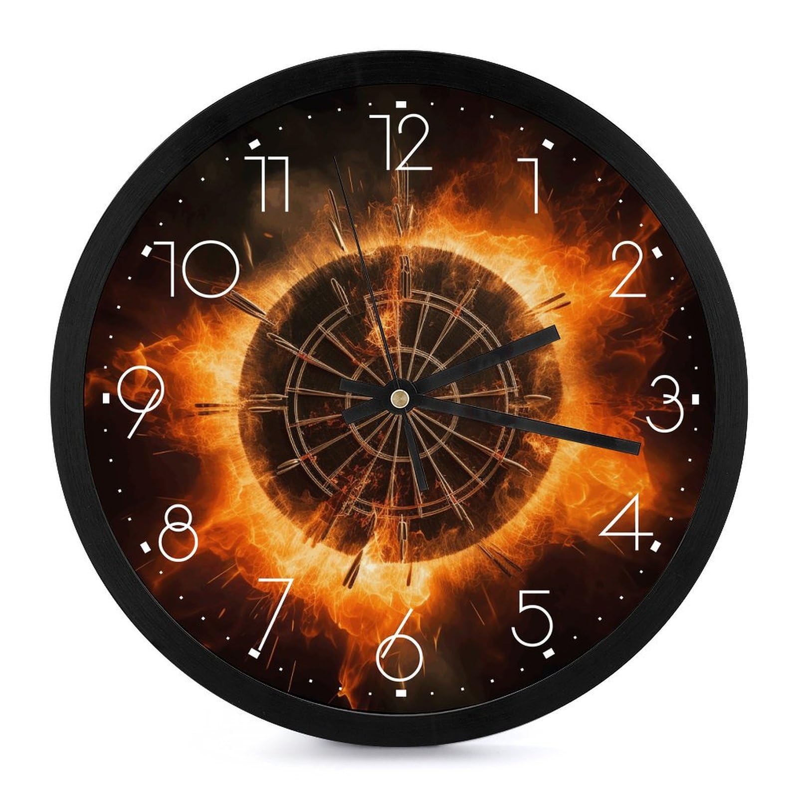 Amazon.co.jp: LBKHDS デジタル壁掛け時計、ダーツボード