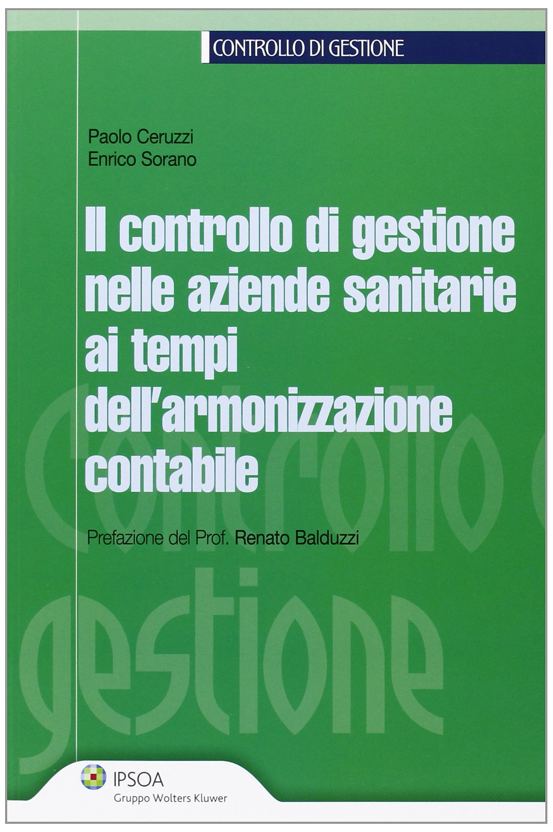 Controllo Di Gestione Nelle Aziende Sanitarie