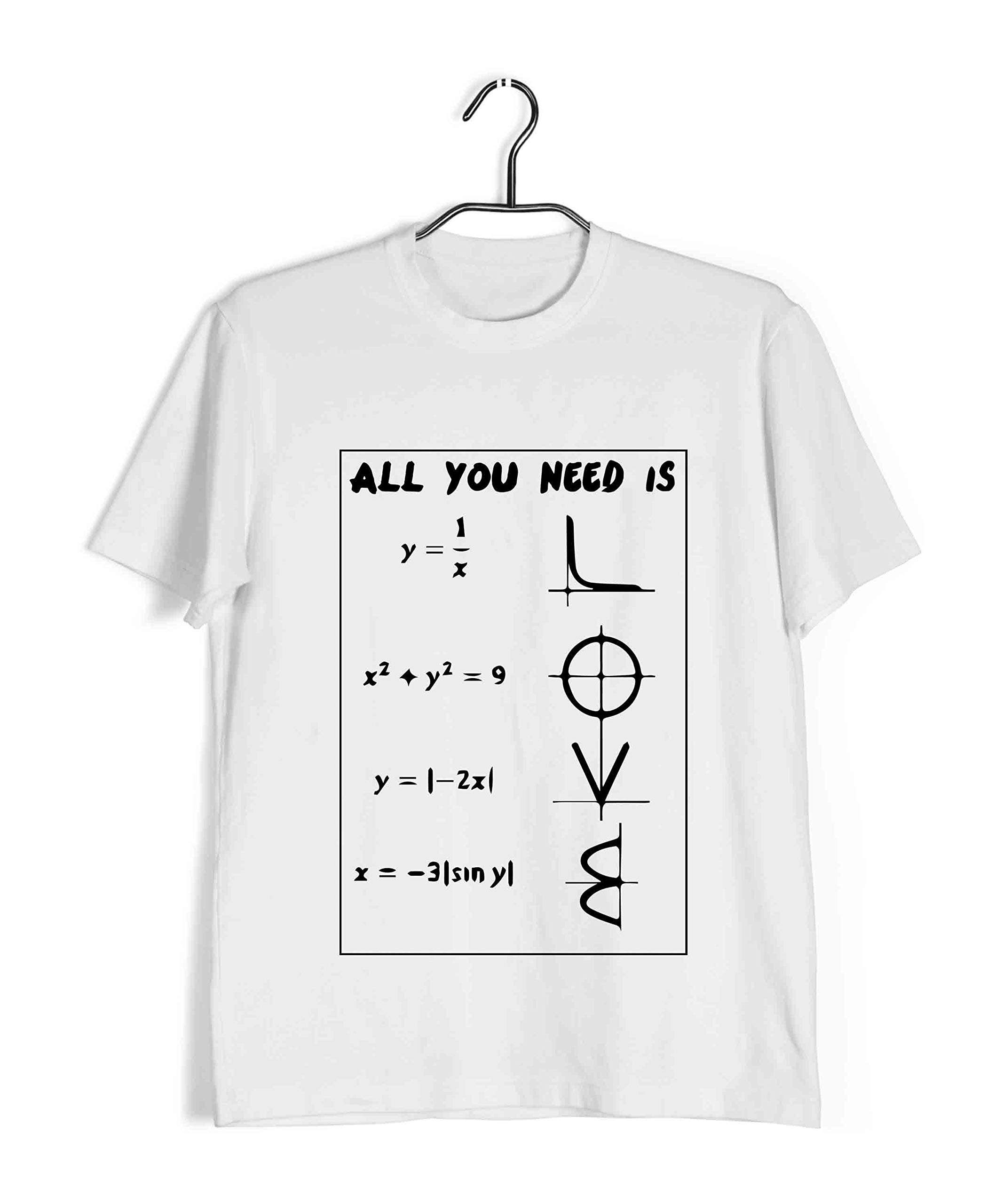 Aaramkhor Coding Round Neck Half Sleeve T-Shirt for Men | Math Love Nerd Engineering