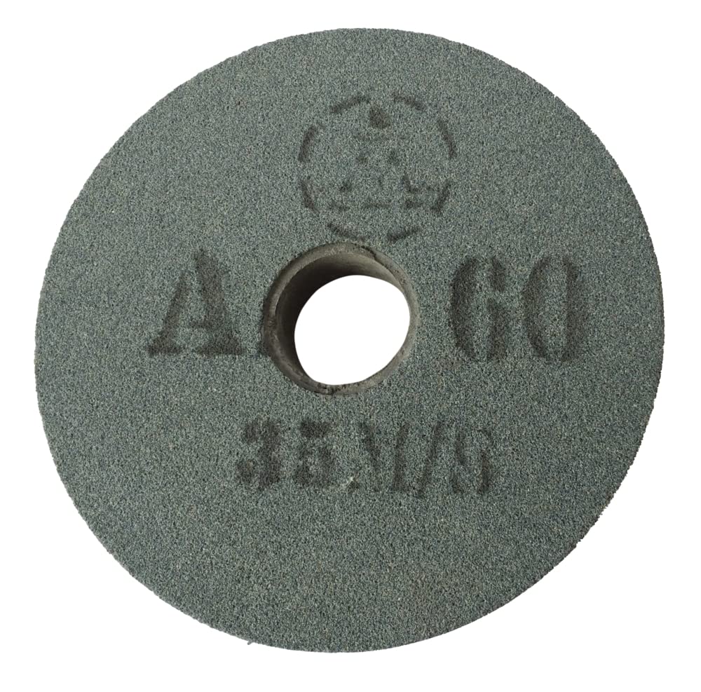KS Tools 500.8466 - Mola 150 x 25 x 32 mm, grana A60, per 500.8458 e 500.8461, colore: Bianco