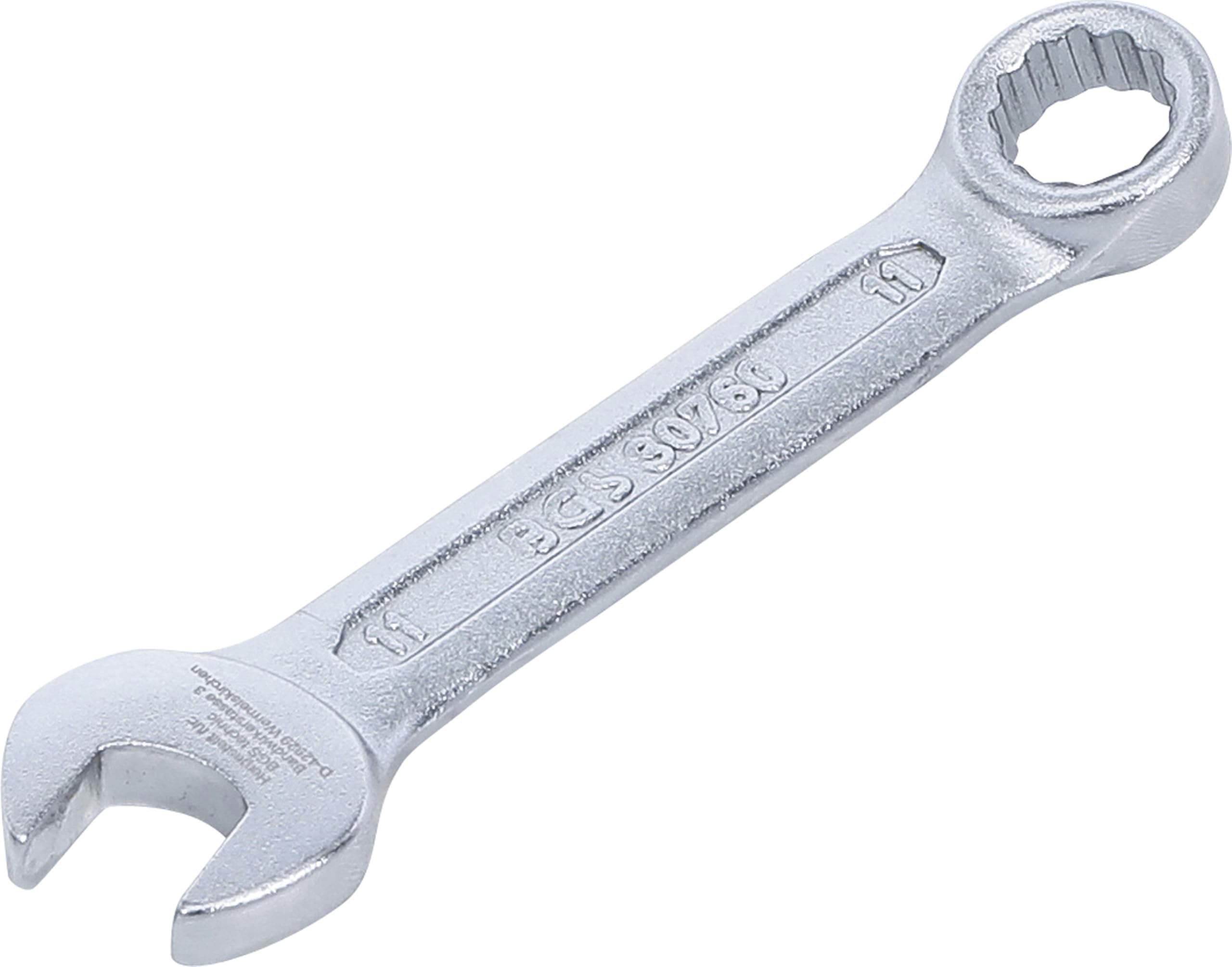 Bgs Chrome 30760 | Combination Spanner | Extra Short | 11 Mm