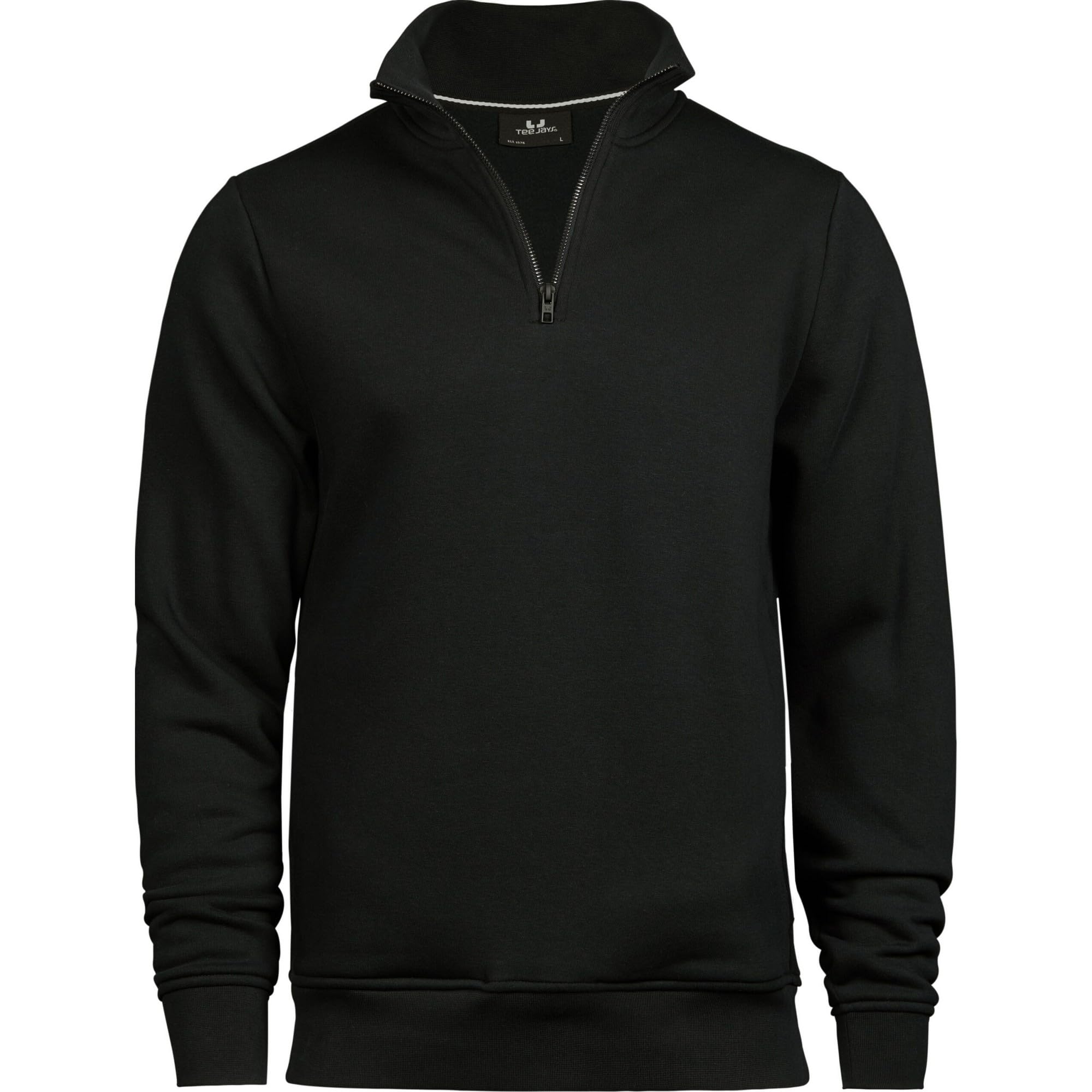 Tee Jays Men's Black Sweatshirts & Hoodies, Medium. Tj5438