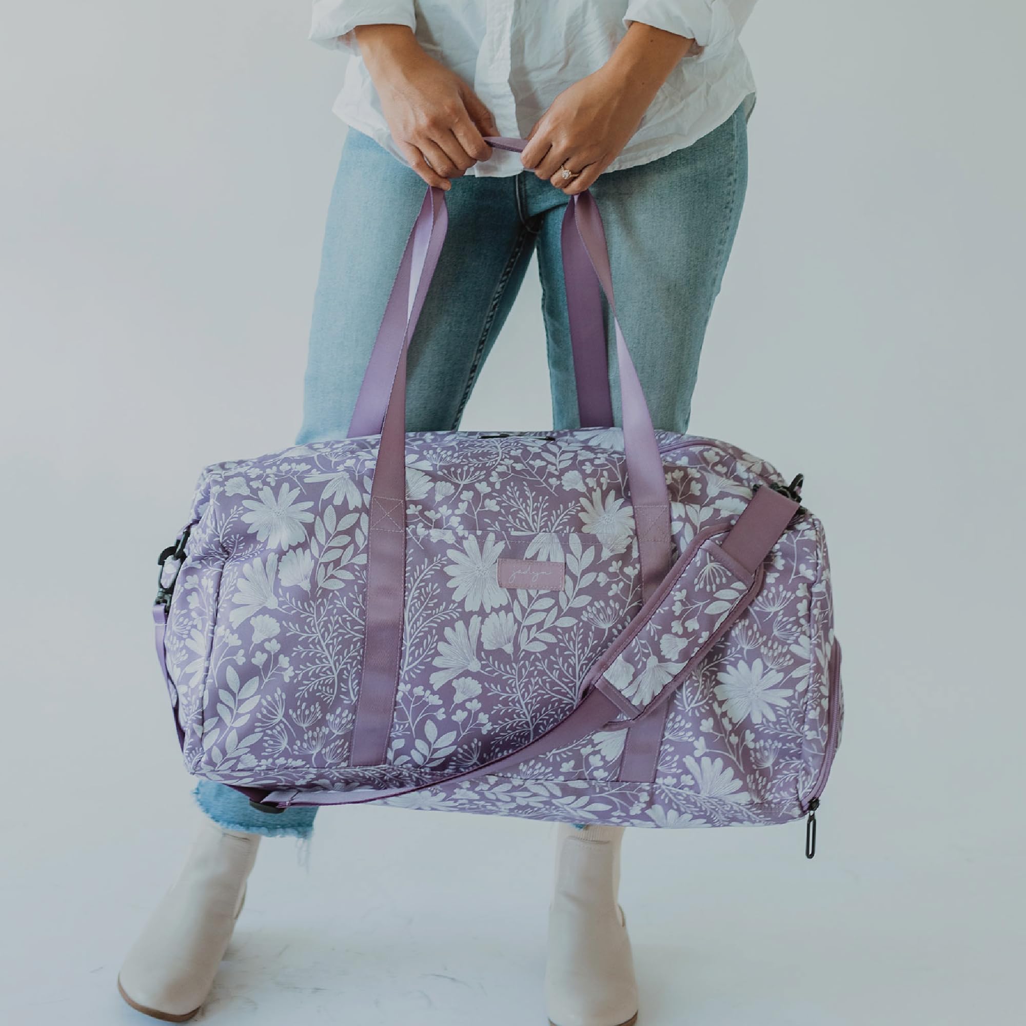 Jadyn Borsone da donna grande da 55,9 cm con tasca per scarpe, borsa da viaggio