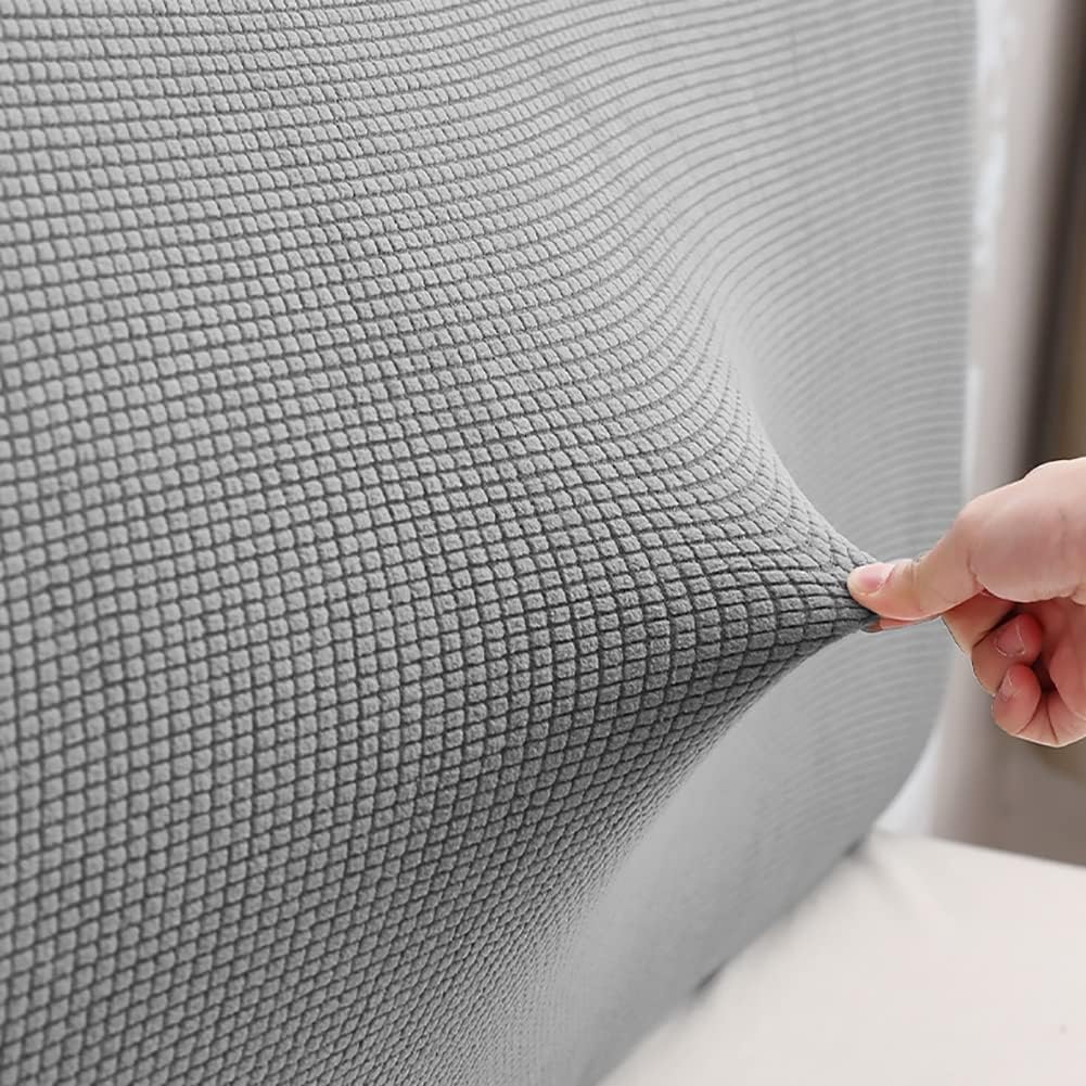 Bed Headboard Cover 120/150/180/200/220 cm,Dustproof Bed Head Protector,Stretch All-Inclusive Bed Head Protector Cover,for Single/King/Double Bed