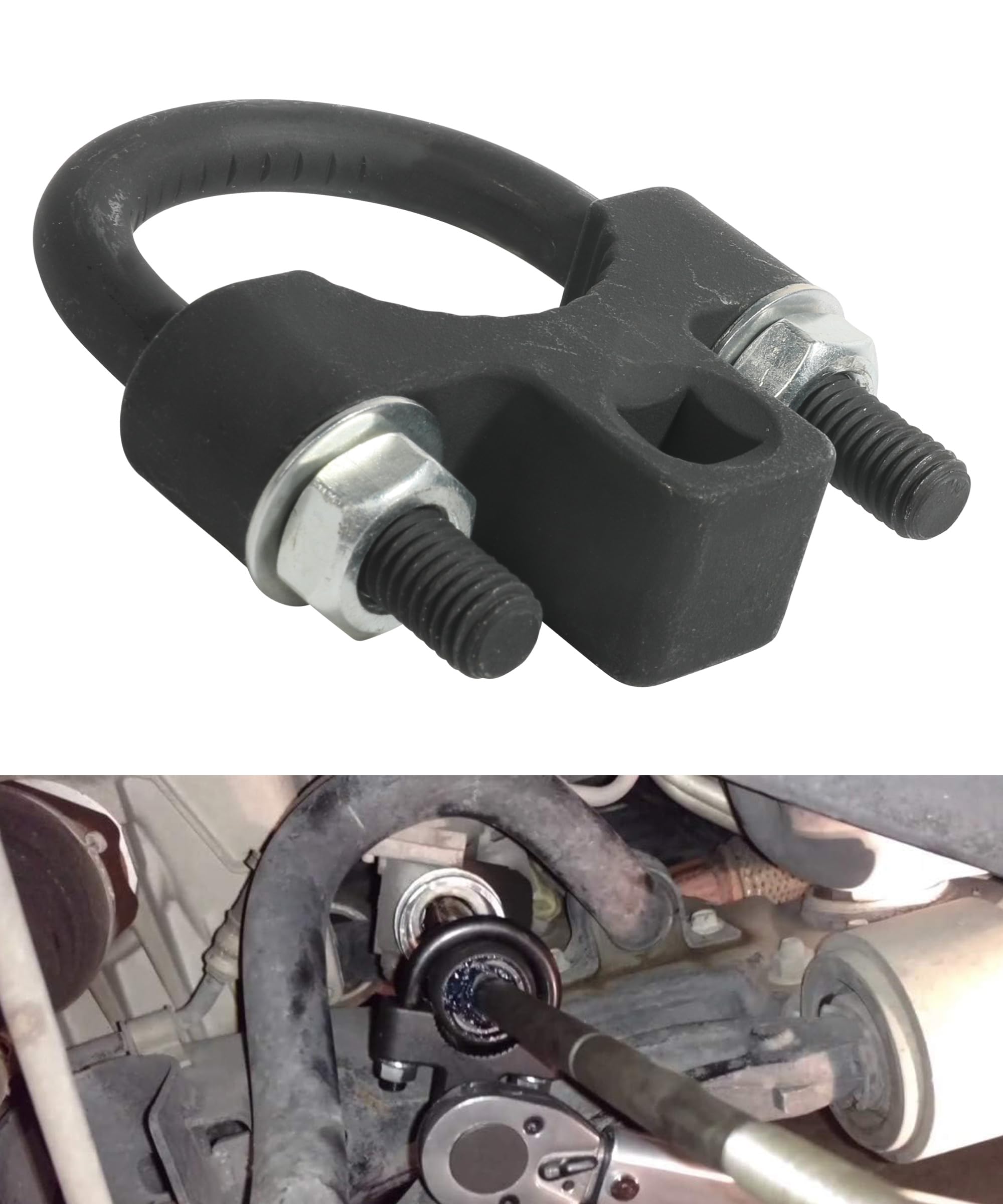 Flaconi Auto Meccanica Interna Tirante Strumento,Utensile Per Rimozione e Montaggio Del Tirante Interno,i3/8" Interno Tirante Rimozione Strumento Set,Adatto per L'uso Su una Varietà di Modelli di Auto