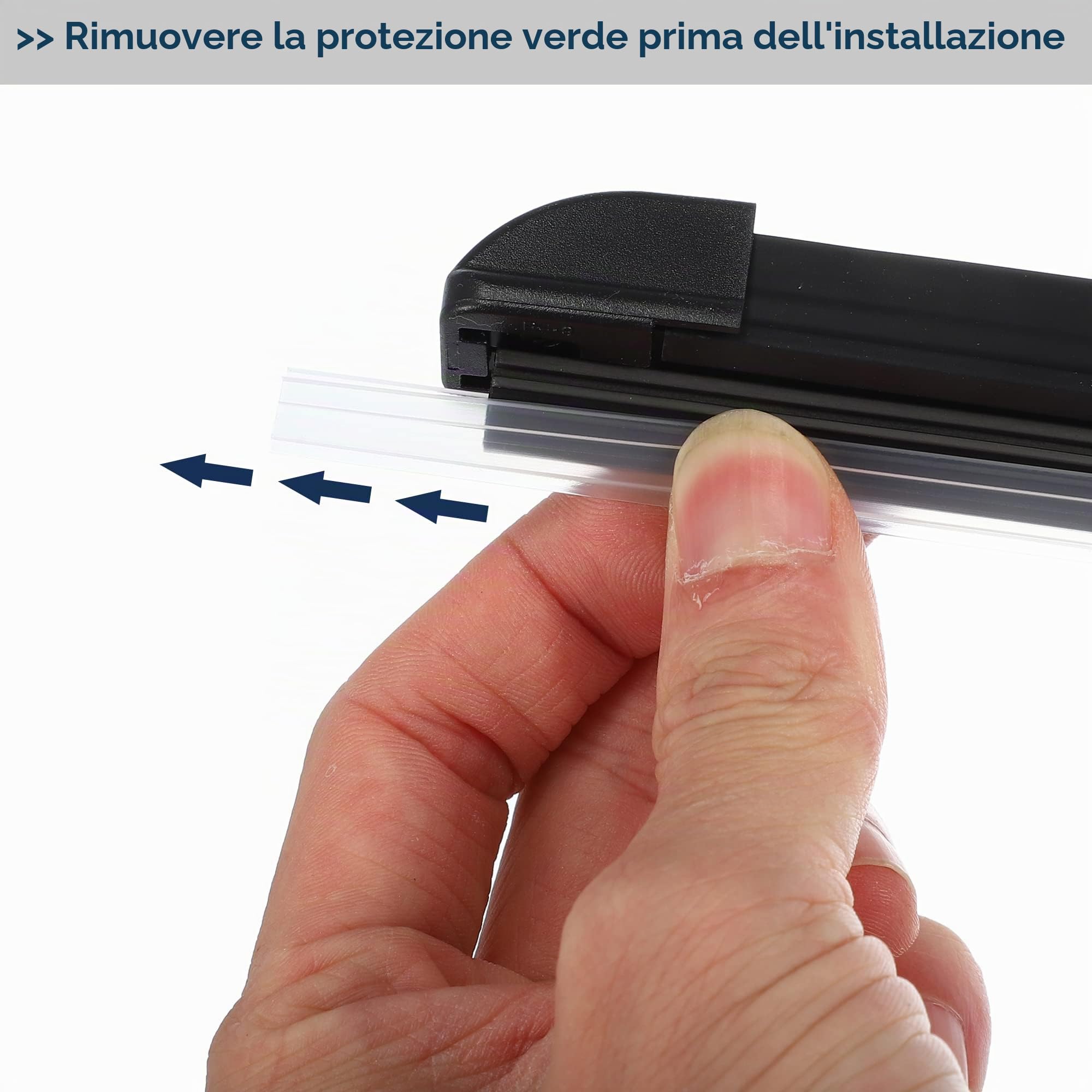 QUARKZMAN 3pz Anteriore Posteriore Parabrezza Tergicristallo Spazzole per Peugeot 207 Hatchback
