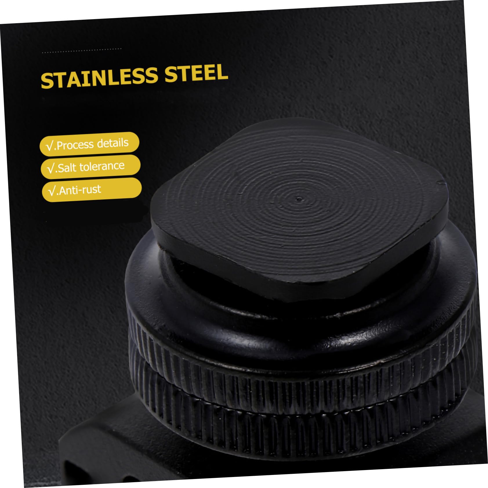 OSALADI 3-Head Hot Shoe Base Mount Adapter for Camera Universal Accessory Kit for Microphone Lights