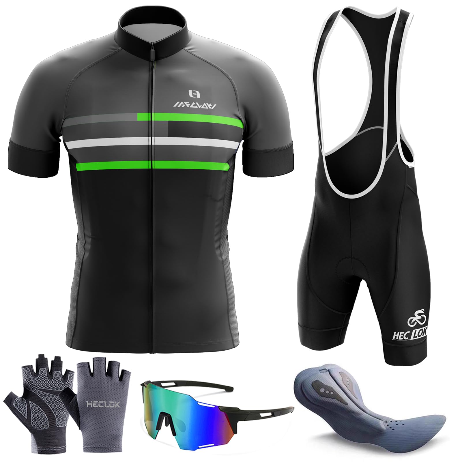 Ropa Ciclismo Hombre Verano, Traje Ciclismo Hombre, Equipacion Ciclismo,Culot MTB,Deportes al Aire Libre Ciclo Bicicleta，Bicicleta de Carreras, Ropa de Ciclista