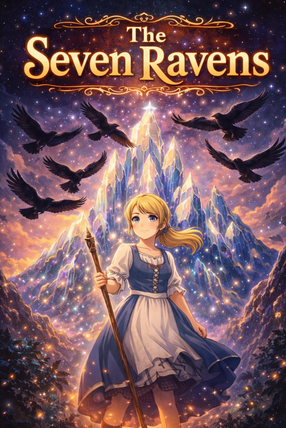 The Seven Ravens: Magical Family Story About Love Sacrifice Courage and Determination Classic Grimm Fairy Tale Adventure