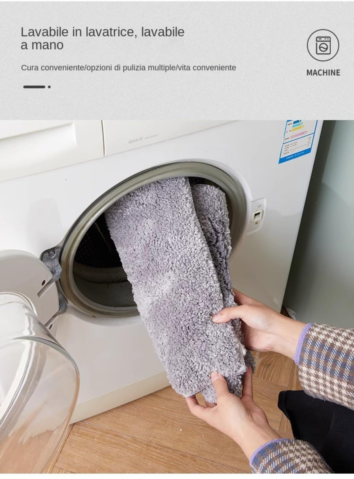 tappetino da doccia curvo,Tappetino da bagno antiscivolo a forma di ventaglio,tappetini da vasca 40 x 100 cm tappeto ultrassorbente,Tappetino Da Bagno Curvo,Adatto per il bagno, antiscivolo in bagno