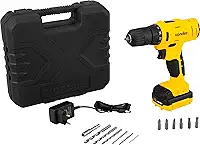 Vonder, Parafusadeira/Furadeira A Bateria, 12 V, Fonte De Carregamento Bivolt Automática, Pfv 120.