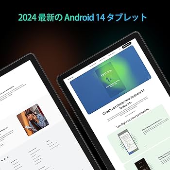 ✨☀️✨新品デュアルカメラ搭載andoroid14-10インチタブレット5G Amazon.co.jp: 最新 2025 Android14 タブレット10インチ2in1