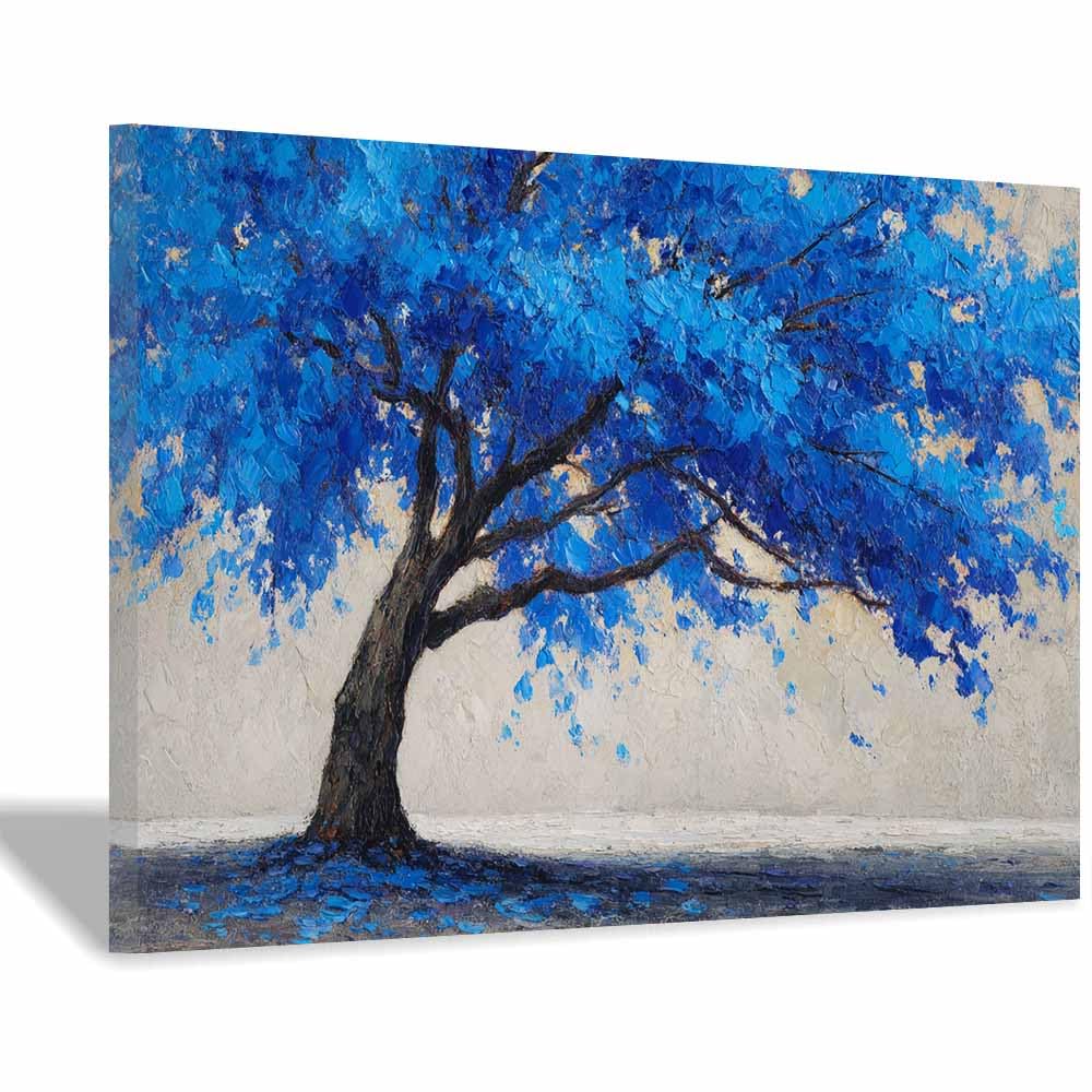 PUQAAEO Tree Of Life Wall Art Sunset bonsaiss Art Modern Abstract Print Poster,Aesthetic Wall Art For Farmhouse Home Wall Hanging Decoration Supplies(Multicolor)-60x90cm Framed