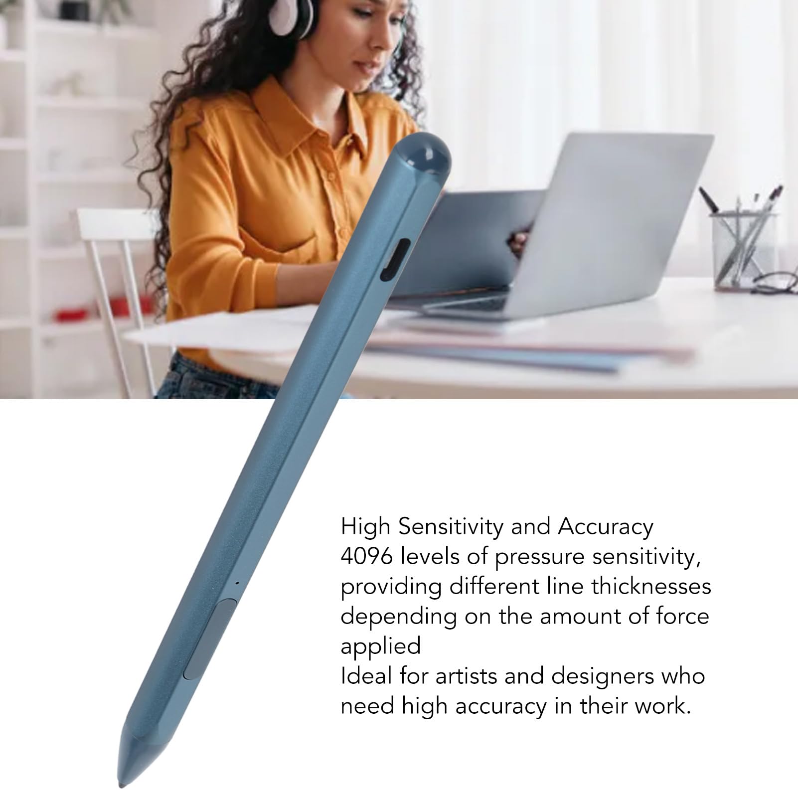 Sensibilità Alla Pressione della Penna Stilo per Laptop per Penna Touch per Penne Digitali Mpp 2.0 (BLUE)