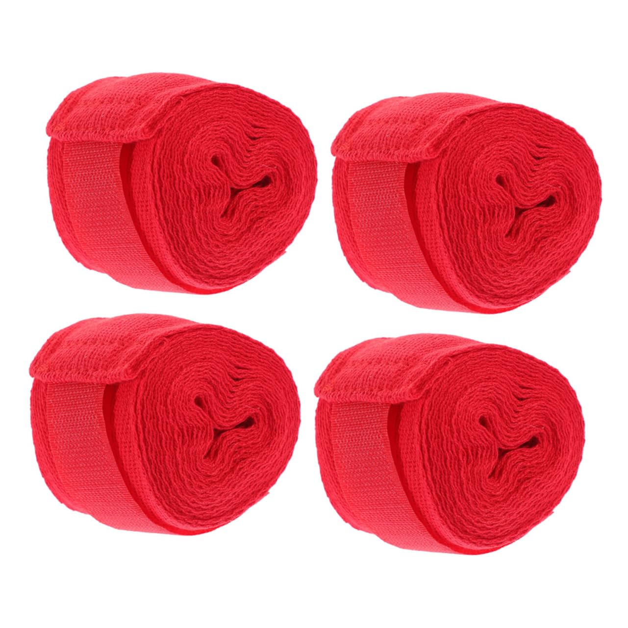 balacoo 4-Pack Boxing Wraps Breathable Cotton Taekwondo Hand Wraps Lightweight Wrist Guard Straps for Fitness Supplies