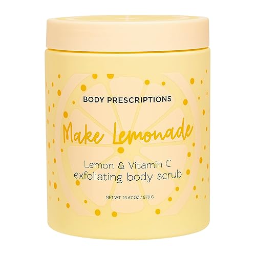 Body Prescriptions Exfoliante corporal  Limpiador corporal de 21.16 onzas con infusión de piña colada  Lavado corporal diario para piel nutrida y