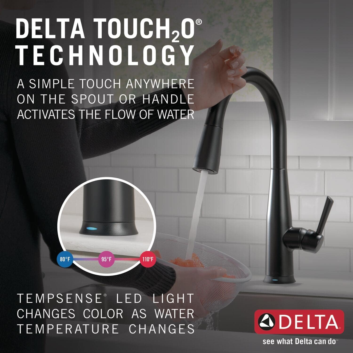 Delta  VoiceIQ Touchless Kitchen Faucets