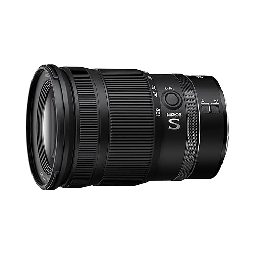 Nikon NIKKOR Z 24-120mm f/4 S | Premium constant aperture all-in-one zoom lens for Z series mirrorless cameras (wide angle to telephoto) | Nikon USA Model - Black