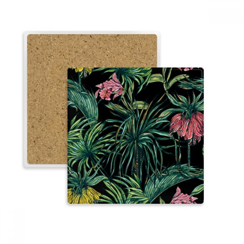 Coaster carré anti tache et humidité dessous de tasse en pierre absorbante