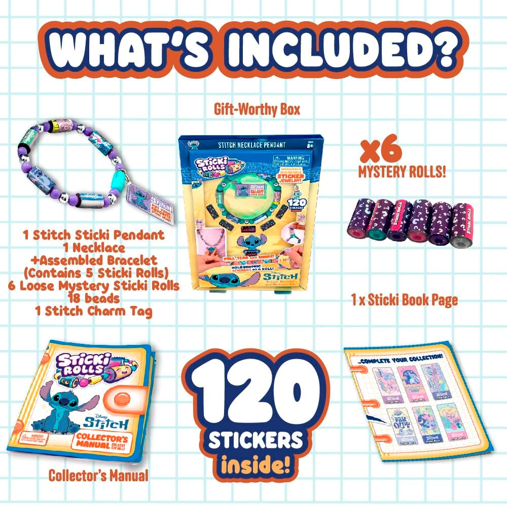 Sky Castle Sticki Rolls Stitch Toy Pendant Pack