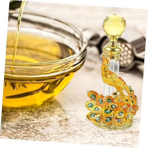 Miniatura 6 de Perfume de viaje recargable vacío del bulbo de la botella del perfume de la vendimia para el almacenamiento del aceite esencial