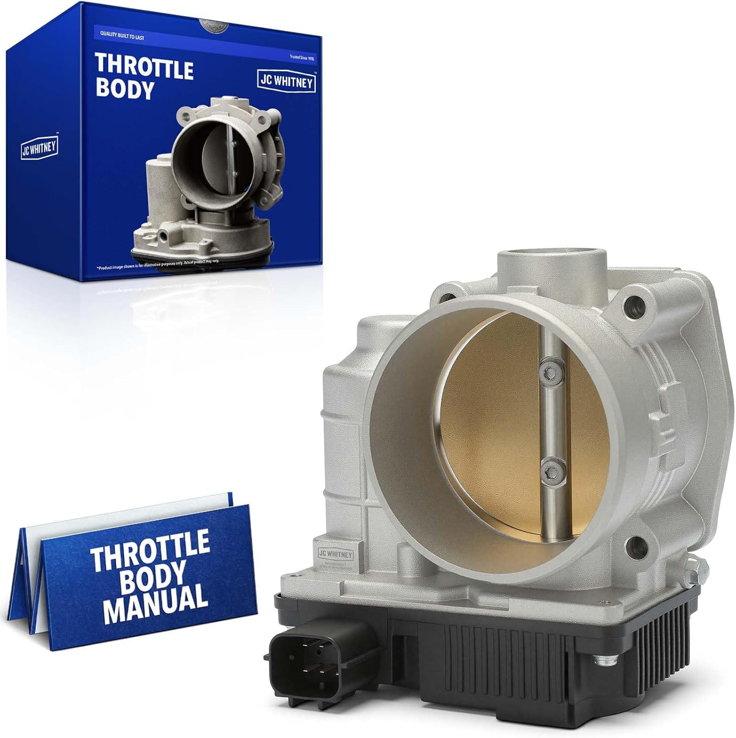 JC Whitney JFBAJCWTHB00069 Throttle Body - Compatible with Altima 2002-2006, Murano 2003-2007, Pathfinder 2003-2004, Maxima 2002-2008, Quest 2004-2009, INFINITI G35 2003-2007 - 3.5L