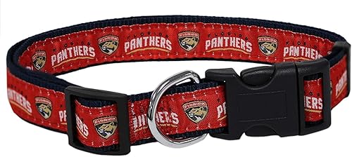 Miniatura 32 de Pets First Collar NHL para perros y gatos. Ajustable, lindo y elegante. ¡El mejor collar para fanáticos del hockey! Anaheim Ducks