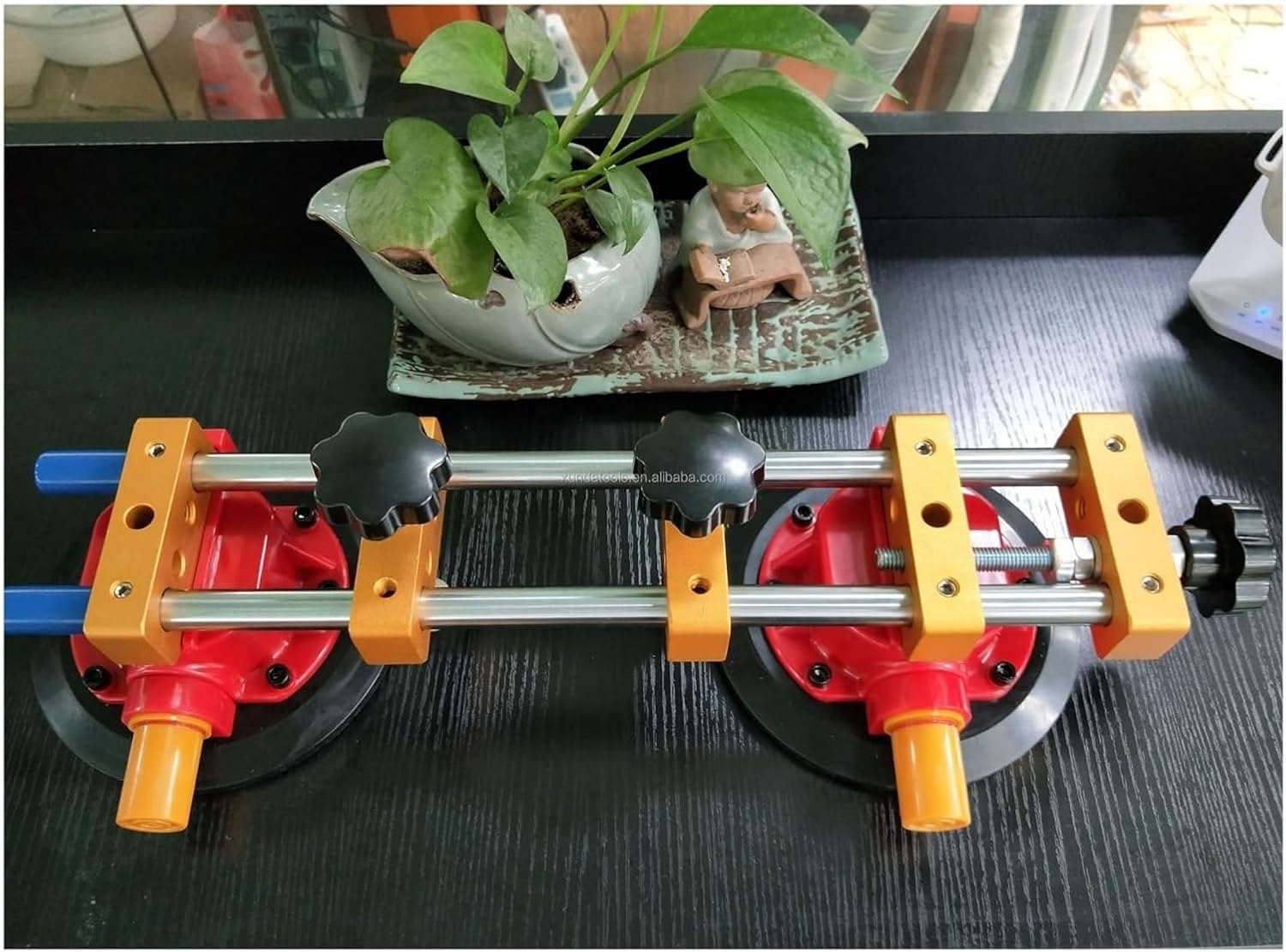 Seamless Seam Setter, Seam Setter Tool, Seamless Seam Setter 8Inch Vacuum Suction Cup for Granite, Marble,Tile