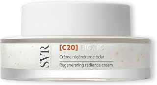 SVR [C20] BIOTIC Revitalising Face Cream with 20% Stabilised Vitamin C, Hyaluronic Acid, Probiotics - Rejuvenates, Firms and Tones Dull, Lifeless Skin, 24hrs Radiance, 50ml