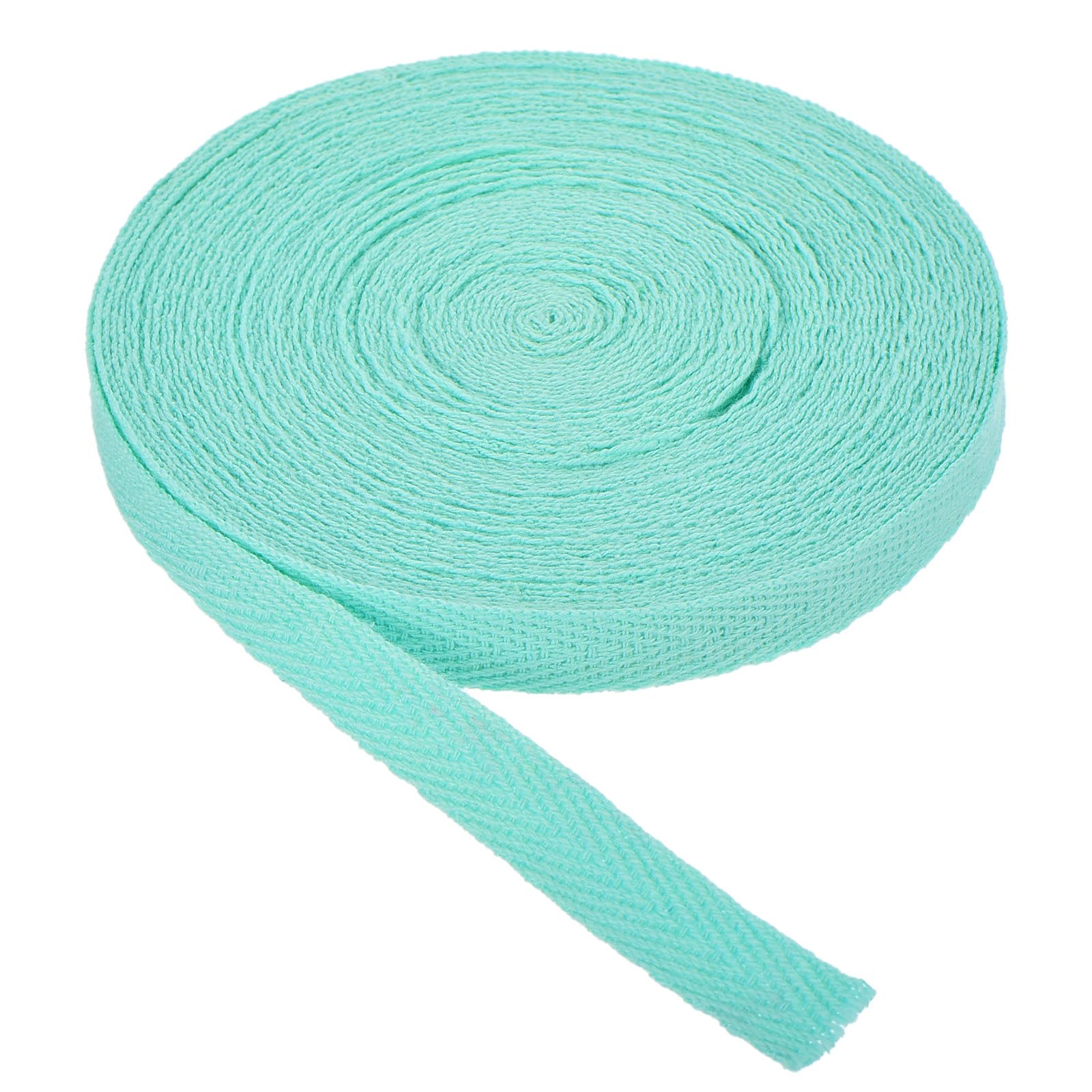 PATIKIL Cotton Twill Tape 10mm(3/8 Inch) 10 Yards Cotton Ribbon Bias Binding Tapes Herringbone Webbing Trim for Sewing Gift Wrapping Craft DIY Pale Blue