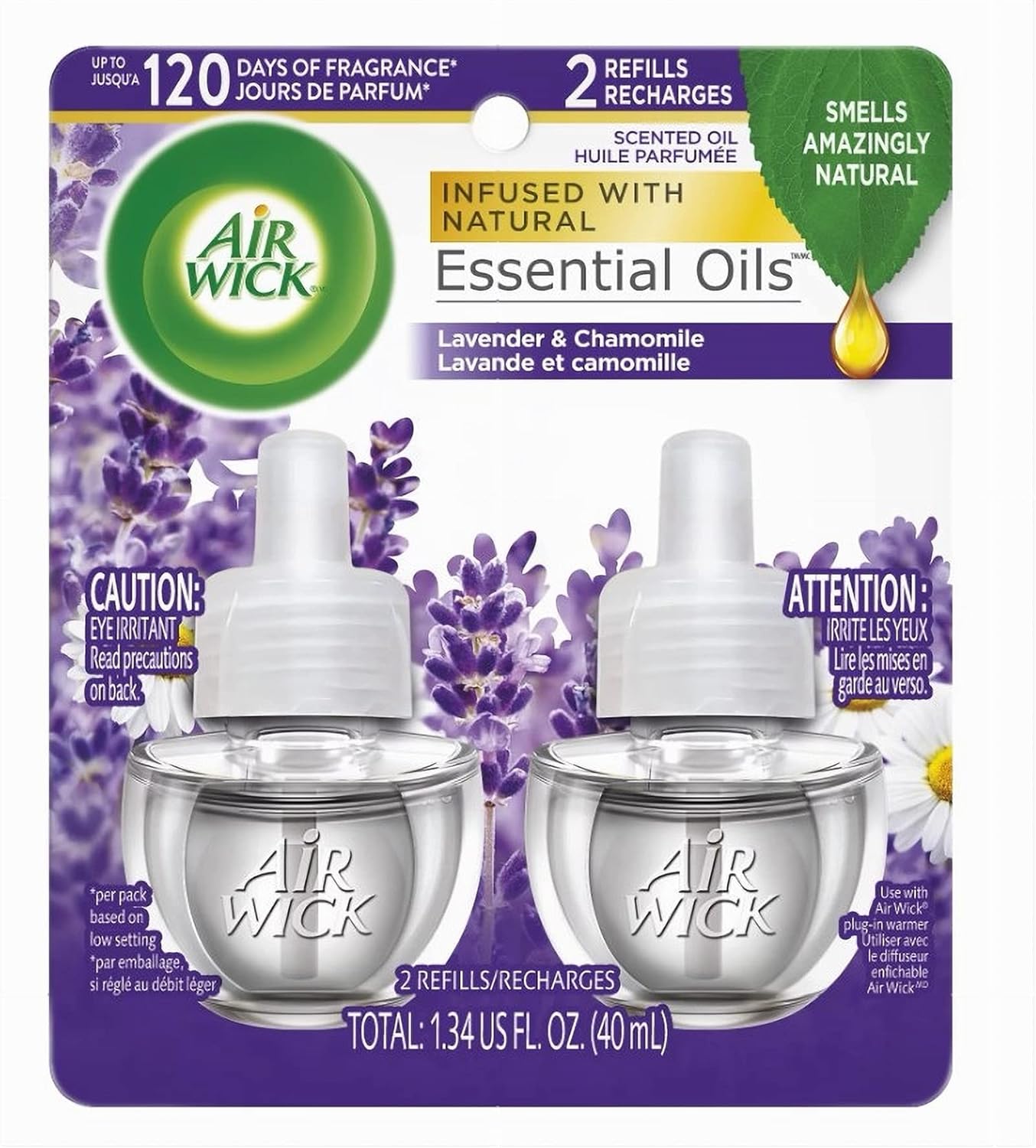 Amazon エアーウィック Air Wick エッセンシャルオイル 芳香剤 プラグイン 詰め替えボトル 20ml 2個セット 本体別売り