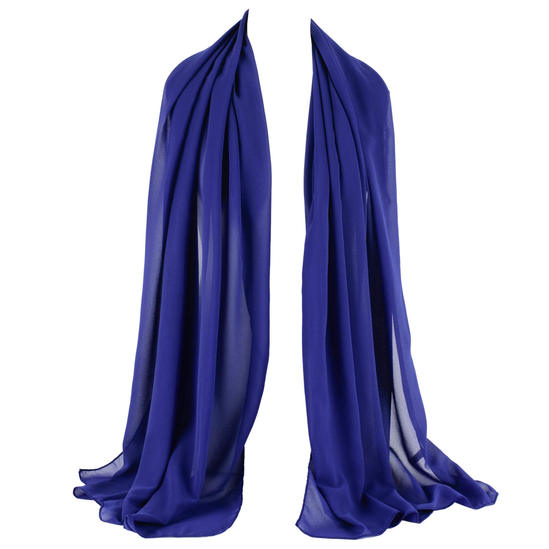 ZAKIRA Chiffon Scarf Sheer Wrap for Women