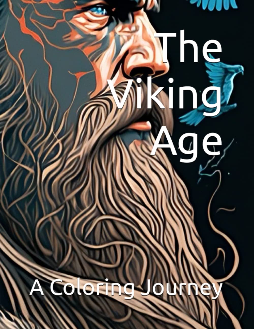 Livre de coloriage adulte Âge Viking pour détente et art thérapie