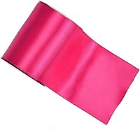 Vista 179 de YAMA Cinta de satén de doble cara, 7/8 pulgadas, 25 yardas para envolver regalos, color rosa