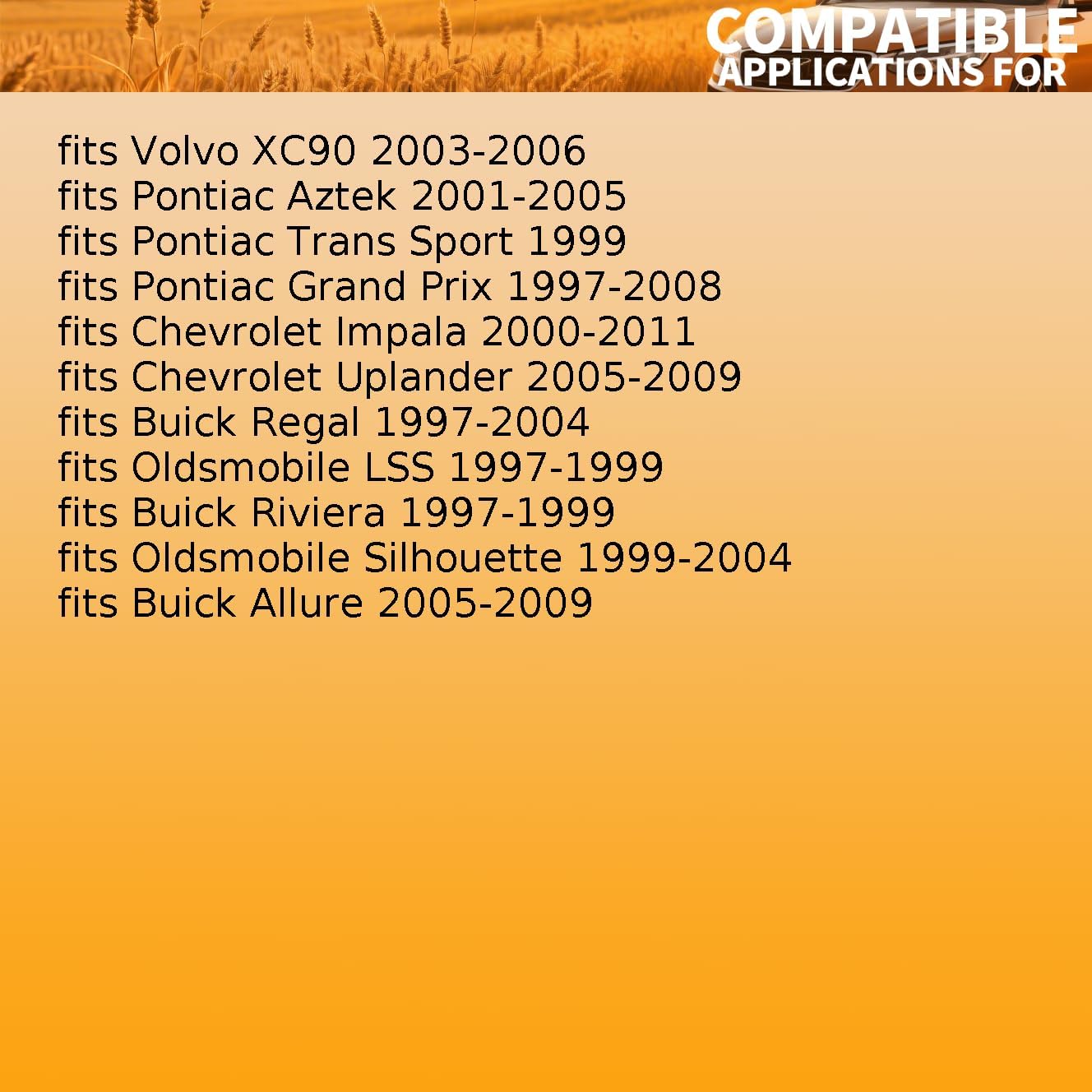 1 x Automatic Transmission Output Shaft Seal Left Pinion Seal fits Buick Regal,Allure,Century 1997-2009 fits Chevrolet Impala,Malibu 2000-2011 Replacement 9445724-9, 9445724