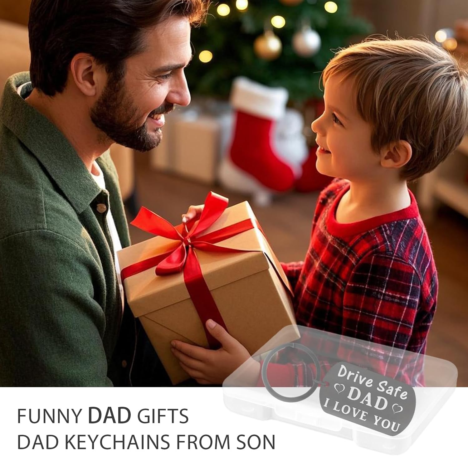 Best Friend Dad Mom Sister Birthday Gift for Women Funny Christmas Keychain Present - Image 3