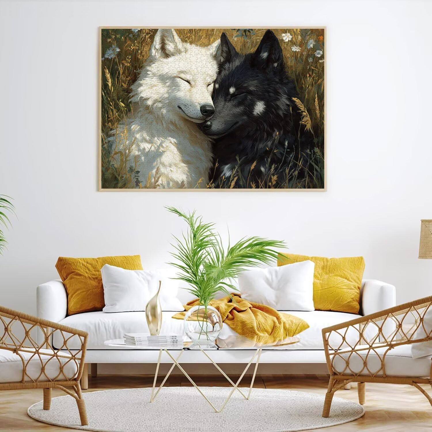 Puzzle dla dorosłych 2000, roślina wilk, 99 x 70 cm, n-870