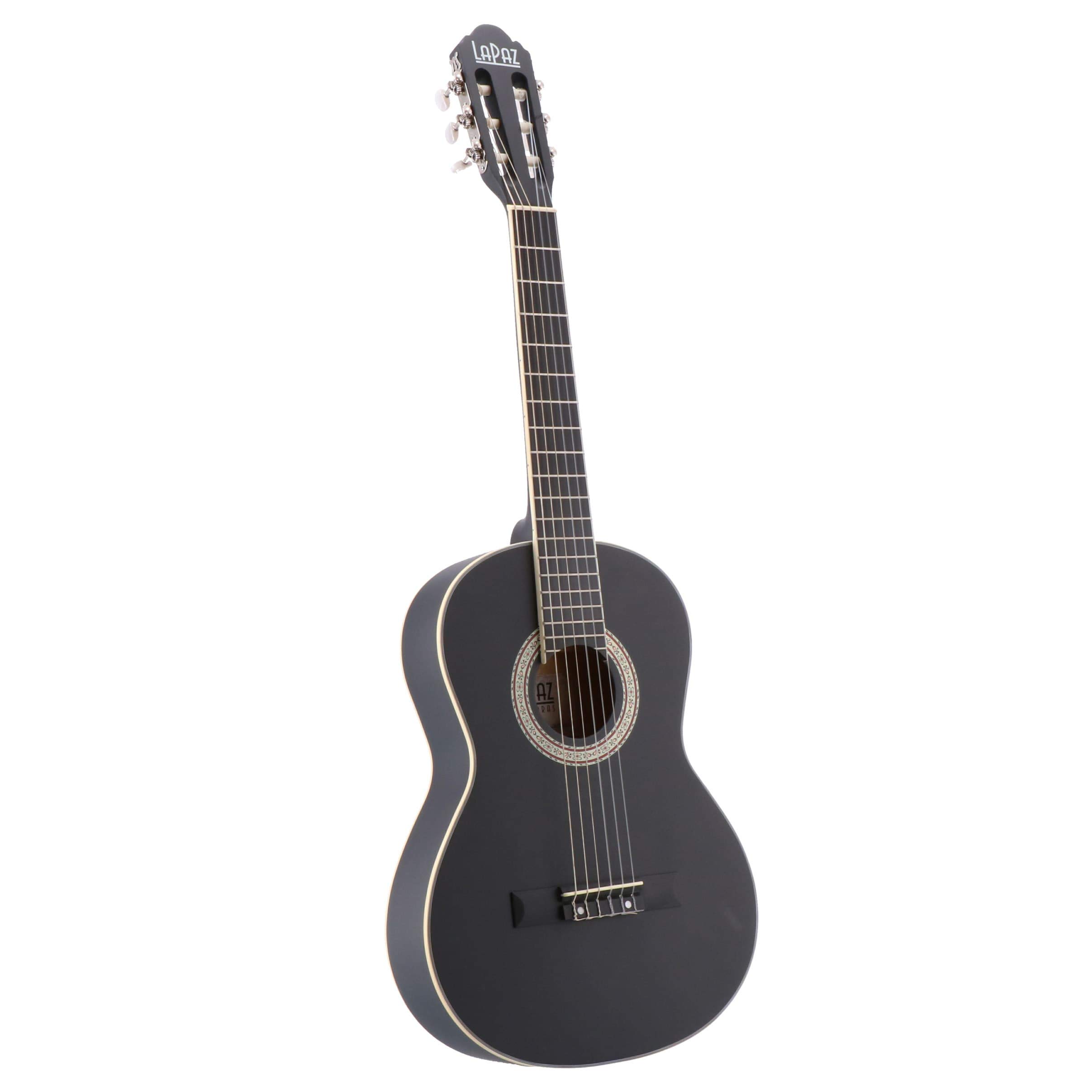 LaPaz C30BK-3/4 Classical Guitar (Matt Black)