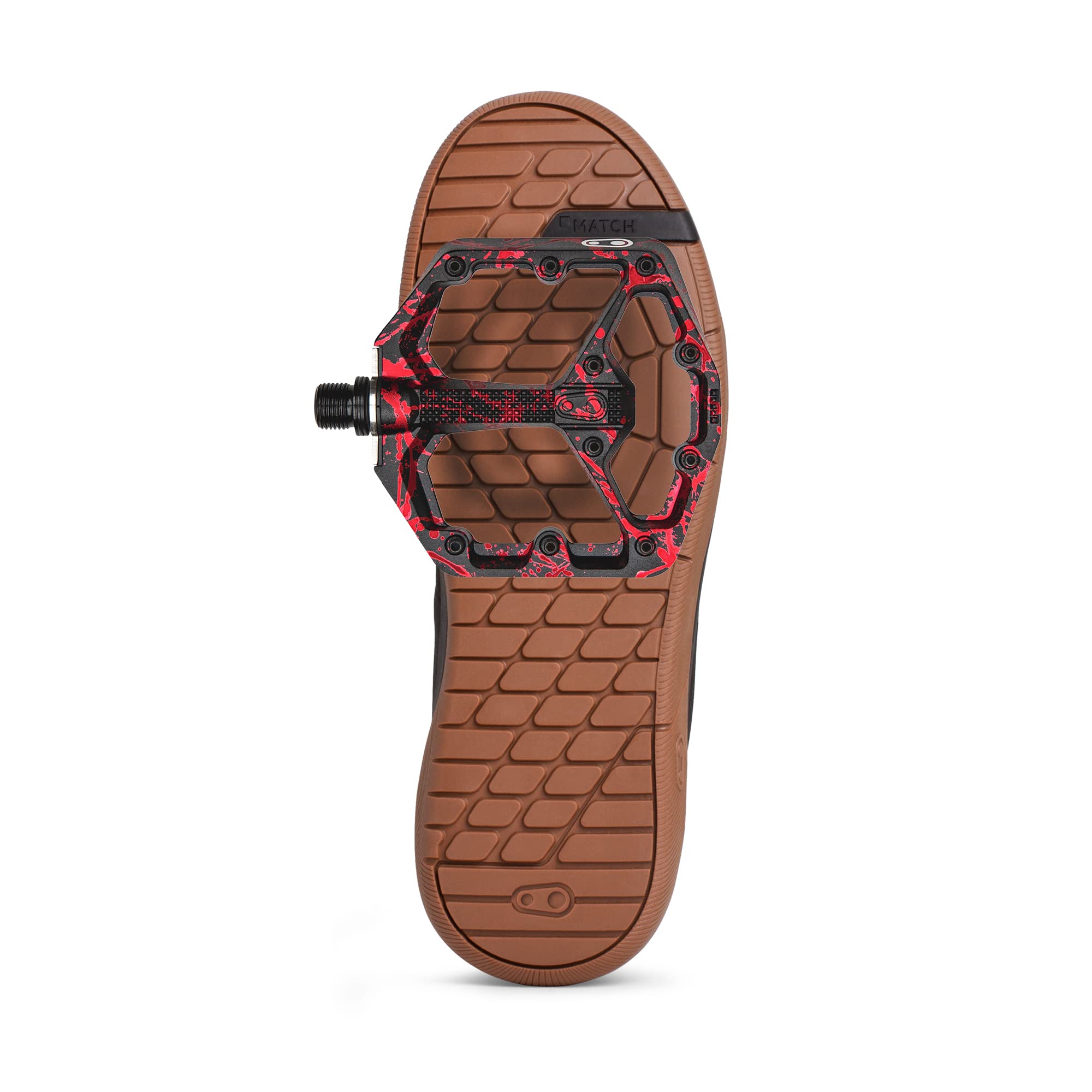 Crankbrothers Stamp 7 Small Mountain Bike Pedals - Red