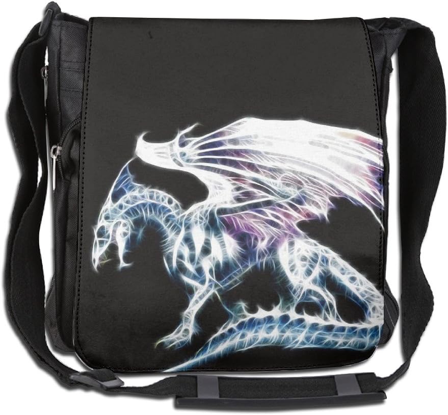 NYYSBU Crossbody Messenger Bag Awesome Cool Dragon Tribal Shoulder Tote Sling Postman Bags One Size