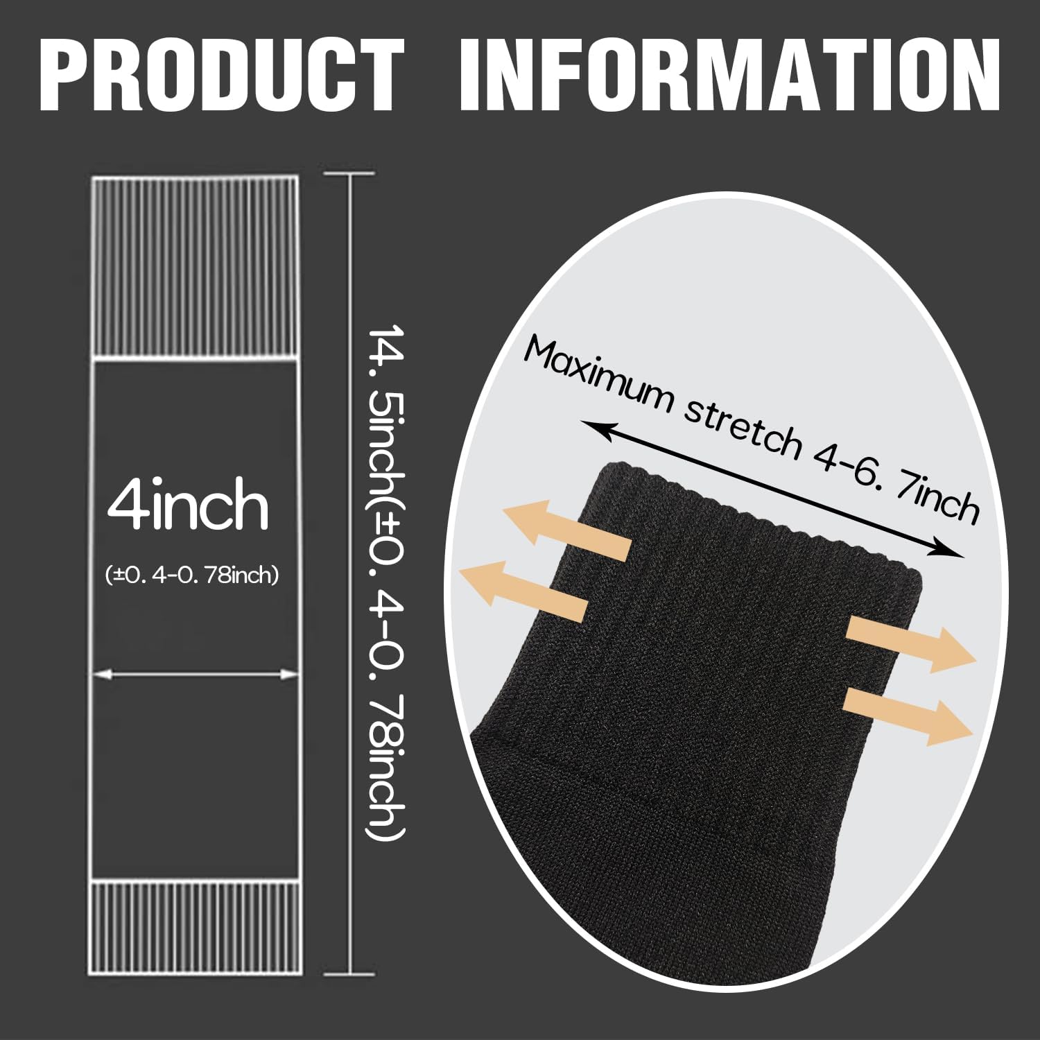 2 Pack Pro Soccer Leg Sleeves Socks/Compression for Calf - over the calf,ootball, baseball, basketball,rugby