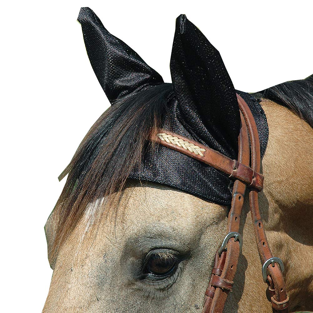 CASHEL Comfort Ears Medium : protection oreilles cheval anti-insectes pour filet et bridon